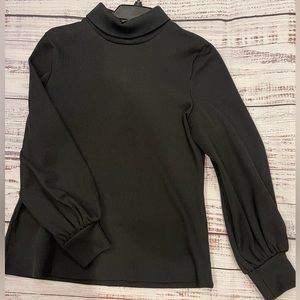 Vintage Bay Harbor classic heavy blouse/sweater. Size Small-Medium. Black.